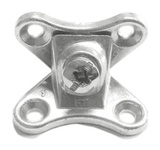 butterfly angle corner bracket fitting for cabinets and furniture