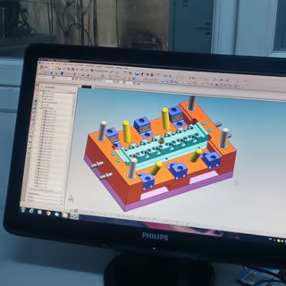 zamak döküm parça kalıp tasarımı